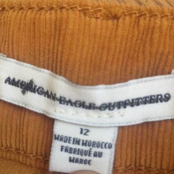 Mustard ish corduroy skirt - Picture 3 of 3